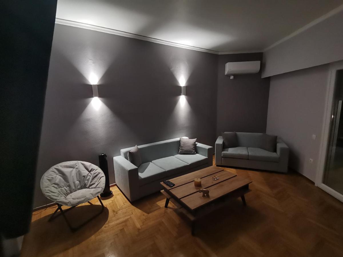 Penthouse Spacious W Super Wifi & Terrace, 2 Min From Metro Apartment Атина Екстериор снимка