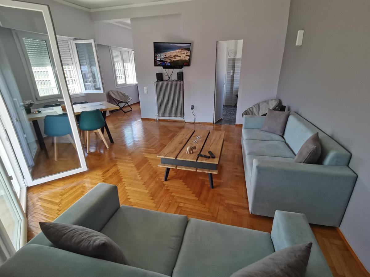 Penthouse Spacious W Super Wifi & Terrace, 2 Min From Metro Apartment Атина Екстериор снимка