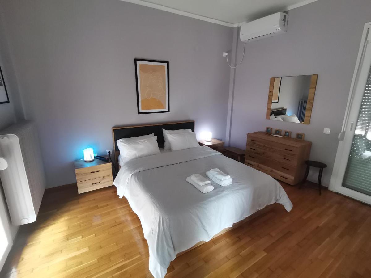 Penthouse Spacious W Super Wifi & Terrace, 2 Min From Metro Apartment Атина Екстериор снимка